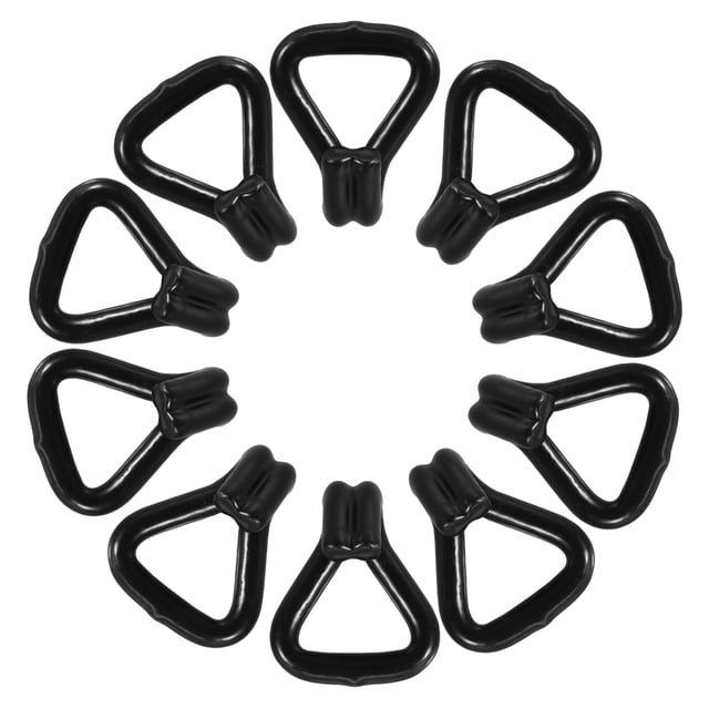 Shisuyan 10pcs Heavy Duty Double J Hook For Car Trunk And Garage Organization With Plastic Coating For Secure Tie Down And Storage