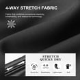 thumbnail image 5 of FEDTOSING Men's Waterproof Golf Shorts with Moisture-Wicking Waistband Stretch Quick Dry 10" Casual Shorts, Sizes 30-40, 5 of 7