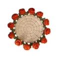 thumbnail image 1 of Crochet Flower Blanket Handmade Bouquet Material Pack for Home Desk Tabletop Decoration, 1 of 8