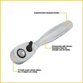 thumbnail image 2 of DEWALT DWMT71803 1/4" Drive Pear Head Ratchet, 2 of 2