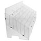 thumbnail image 3 of Organizador de teléfono acrílico con múltiples compartimentos, caja de almacenamiento acrílica para mantener su escritorio ordenado, para teléfonos, negocios y artículos pequeños, 3 of 6