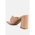 thumbnail image 3 of Phantom Ruched High Heeled Thong Sandals, 3 of 11
