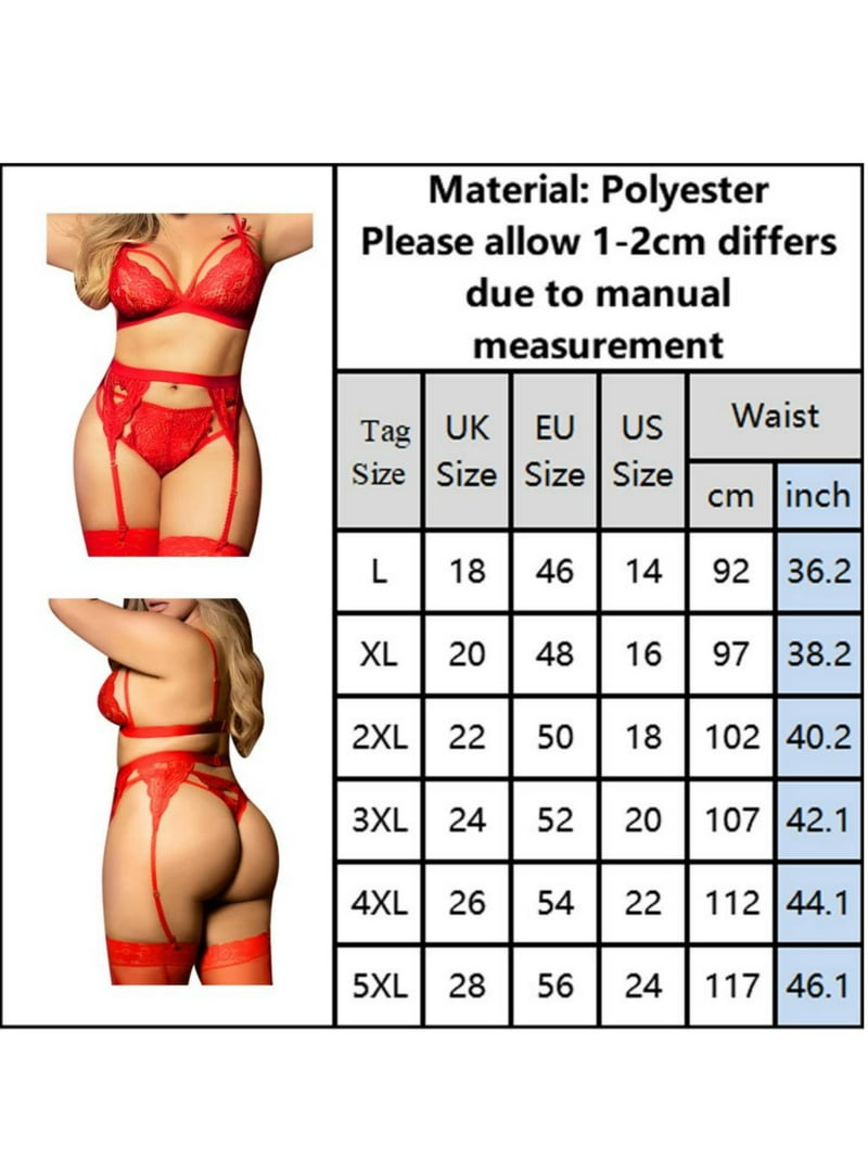 sexy lingerie size 14 Size 14-16 Women's Plus Size Sexy Underwear main image 1