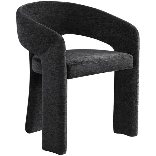 Meridian Furniture Chaise de Salle à Manger Noire