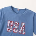 thumbnail image 5 of Okbabeha Mommy and Me Matching 4th of July Outfits Shirt Mom Kids Baby Fourth of July USA Shirt/Romper Family Matching Outfit, 5 of 7