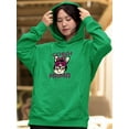 thumbnail image 2 of Corgi Mama Corgi W Sunglasses Hoodie Women -Image by Shutterstock, Female XX-Large, 2 of 4