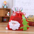 thumbnail image 4 of Linda bolsa de regalo de Navidad, reno, Papá Noel, decoración temática, modelado, 4 of 5