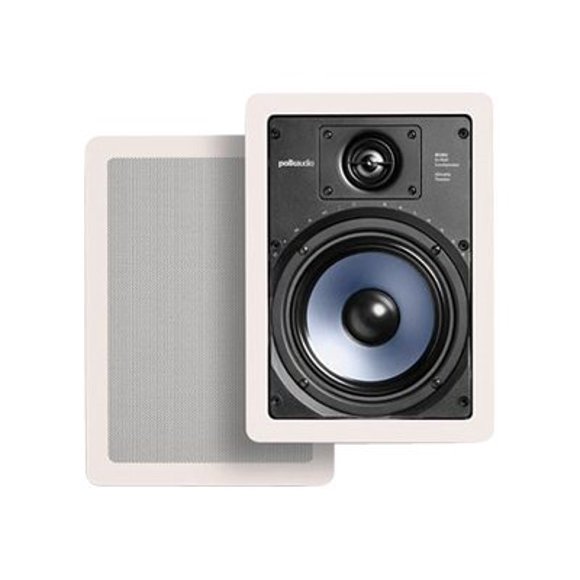 Polk Audio RCi65 - Haut-Parleurs - 2 Voies - Blanc (Couleur grille - Blanc)