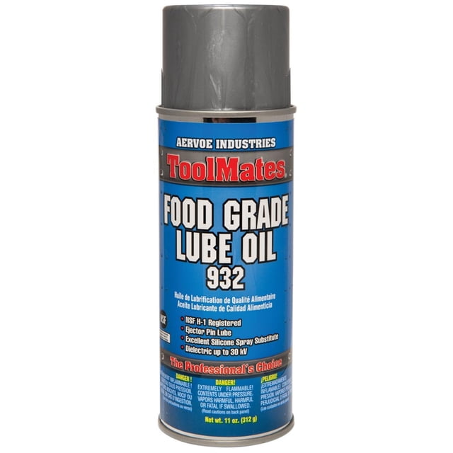 Aceite lubricante de grado alimenticio 932 312 g