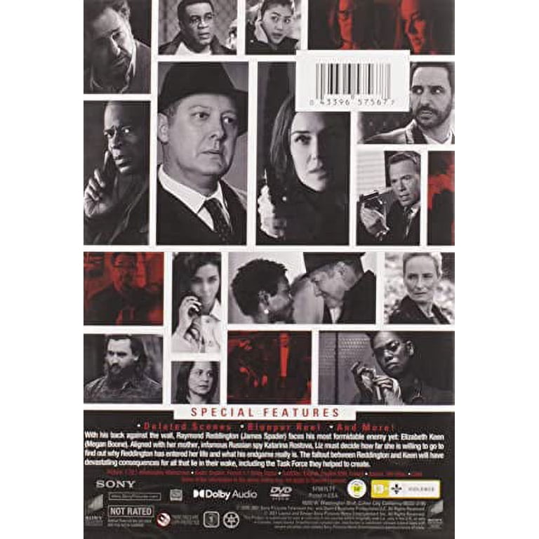 The Blacklist: Complete Eighth Season DVD Box Set - Sony Pictures
