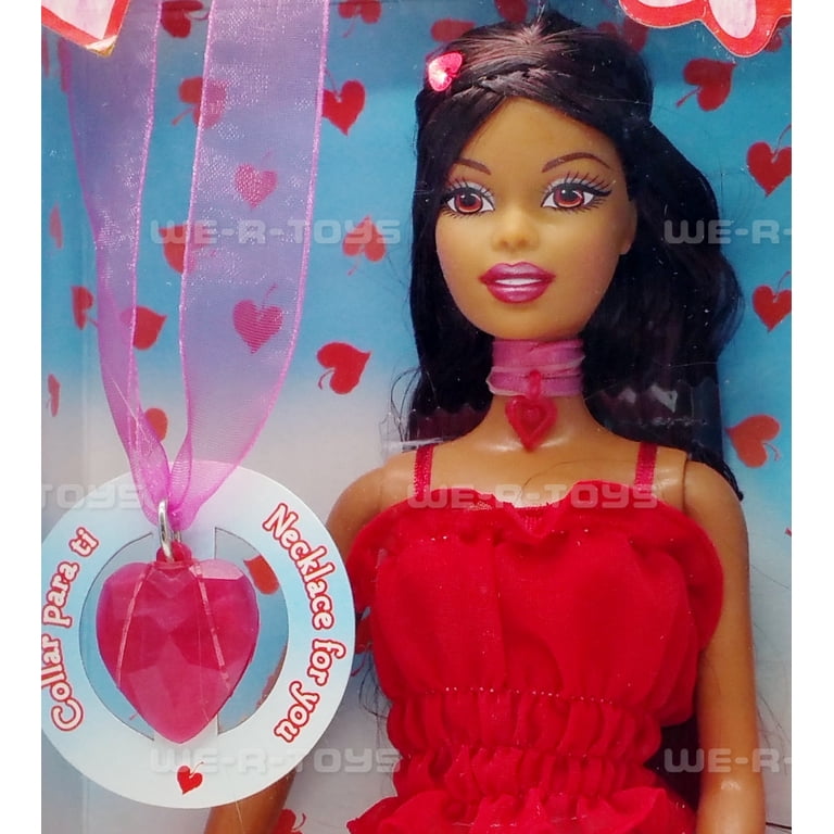 Barbie With Love African American Valentine Doll 2005 Mattel H8255