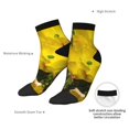 thumbnail image 6 of Naloa Cactus Flowers Ankle Socks for Women Non Slip Socks No Show Socks Classic Low Cut Casual Socks Casual Socks, 6 of 7