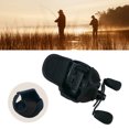 thumbnail image 4 of XingJian LLC Waterproof Breathable Fishing Reel Bag Fish Wheel Protector (Black), 4 of 9