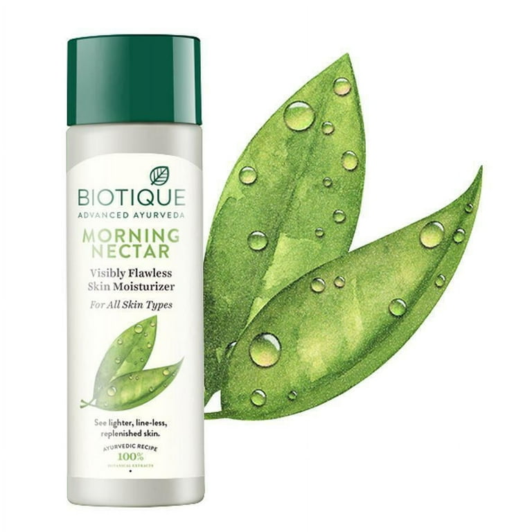 Biotique Bio Morning Nectar Flawless Skin Moisturizer For All Skin Types 120ml Walmart