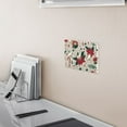 thumbnail image 5 of Yayeee Toggle Light Switch Wall Plate 3-Gang 6.37"x4.48" Decorative Outlet Cover, Christmas Floral, 5 of 7