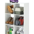 thumbnail image 5 of Whitmor 3 Shelf Cube Bookcase Organizer - 6 Section - White - Adult Use, 5 of 7