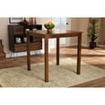 thumbnail image 4 of Baxton Studio Lenoir Modern and Contemporary Walnut Brown Finished Wood Counter Height Pub Table, 4 of 4