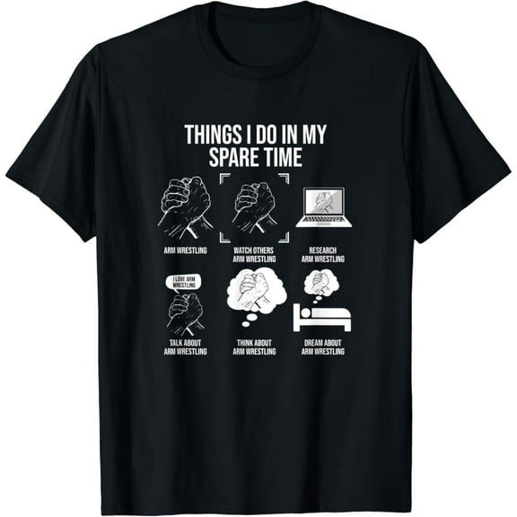 Sam Soft Things I Do In My Spare Time, Arm Wrestling T-Shirt, Gift For Friend, Full Size S-5Xl