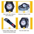 thumbnail image 4 of Montre pour Enfants avec Sangle en Ruban, Montre Réglable pour Enfants Filles Garçons Dinosaure Noir, 4 of 8