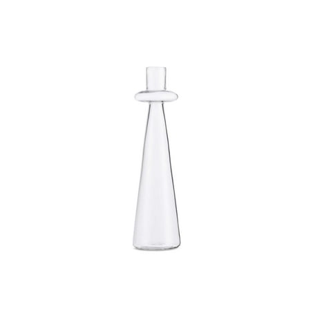 Design Ideas Carlson Glass Pillar Candle Holder, Large