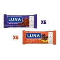 thumbnail image 2 of LUNA Bar - Variety OIF8&nbsp;Pack - Nutz Over Chocolate and Chocolate Cupcake - Gluten-Free - Non-GMO - 8-9g Protein - Made with Organic Oats - Low Glycemic - 1.69 oz. (12 Count), 2 of 3