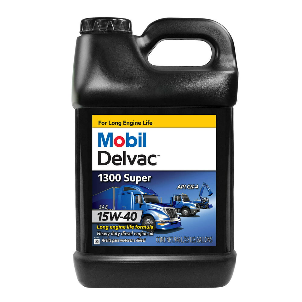 Mobil Delvac 1300 Super Heavy Duty Synthetic Blend Diesel Engine Oil