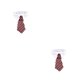 thumbnail image 2 of Billuyoard Mascota perro gato cuello corbata Prop mascotas accesorio de moda gatos collares accesorios Collar decoración rosa negro rayas S31cm rayas negras rosas S31cm 2Conjunto, 2 of 6