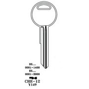 JMA CHR-12E Key blank for Chrysler Y149 (50-Pack)