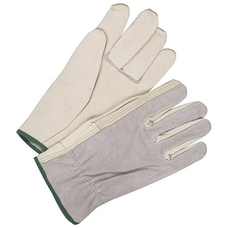 

20-1-1592-12 Grain Cowhide Driver Split Back Straight Thumb Size 12