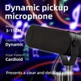 thumbnail image 3 of SM7DB Professional Dynamic Microphone Built-in Preamp for Live Recording Streaming Podcasting Brocasting, 3 of 8