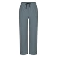 thumbnail image 4 of Dagugfen Mens Pants Elastic Waist Drawstring Lightweight Running Cropped Trackpants with Zipper Pockets, 4 of 6