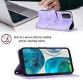 thumbnail image 4 of Compatible with Motorola Moto G52 Classic Embossed PU Leather Case with Card Holder Shockproof Cover, 4 of 5
