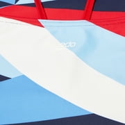Speedo Girls Printed Thin Strap Once Piece, Sizes XXS-XL
