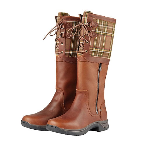 dublin plaid boots
