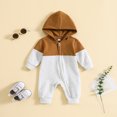 thumbnail image 2 of Vedolay Jumpsuit for Girls Long Sleeve Romper Jumpsuit Bodysuit Boys and Girls Coffee,90, 2 of 5