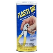 Plasti Dip Rubber Brush-on Paint Matte Yellow, 11oz (6 Pack)