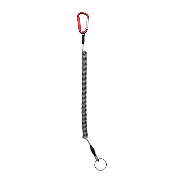 CSChome Rod Release Rope Rod Release Rope Toughness High Stretch Strong Pulling Force Quick Release Fishing Keychain Ring Hook Fishing Enthusiasts 1 Set Rod Release Rope