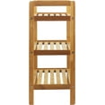 thumbnail image 3 of 3-Tier Bamboo Shoe Rack, Natural, 3 of 4