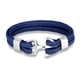 thumbnail image 4 of Pulsera para hombres y mujeres, pulsera de piel de vaca hecha a mano, pulsera de ancla vintage multicapa, 3 tamaños, 4 of 4