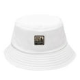 thumbnail image 2 of Helii Cotton Blend Bucket Hat for Women Men Wide Brim Sun Hat, Vintage Solid Color Fisherman Hat Foldable Summer Outdoor UV Protection Beach Hiking Cap White,One Size, 2 of 2