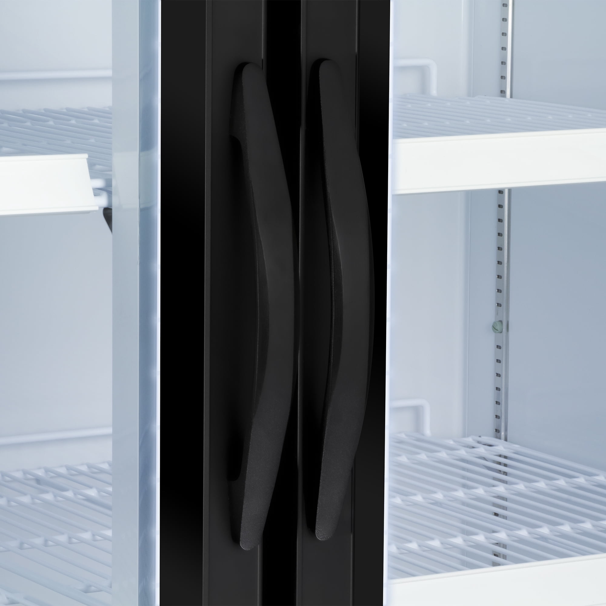 Maxx Cold Triple Glass Door Merchandiser Freezer, 81", 72 cu. ft. Capacity, in Black (MXM3-72FBHC)