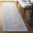 thumbnail image 2 of SAFAVIEH Montauk Sabella Medallion Cotton Runner Rug, Navy/Ivory, 2'3" x 8', 2 of 10