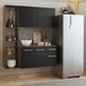 thumbnail image 2 of Mueble de Cocina Compacto Madesa 120cm Marrón/Negro, 2 of 10