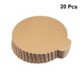thumbnail image 4 of BESTYASH 20Pcs Cake Board Golden Round Paper for Serving and Decorating 19Cm, 4 of 6