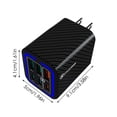 thumbnail image 3 of High Speed 50W Wall Charger with 6 Ports 3 USB and 3 PD Interfaces for Device Smart Charging Adapter, 3 of 9
