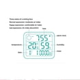 thumbnail image 6 of Hygrometer under $5! Yannianjz Digital Indoor Thermometer Hygrometer, Temperature Humidity Monitor with LCD Display, Room Thermometer for Home Office, Tabletop Hygrometer with High Low Records, 6 of 9