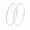 Silver-70mm, variant on VEEDOFA Silver Plated Hoop Earrings for Women, Lightweight Hypoallergenic, 30-70mm