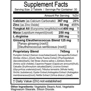 LibifilDX Mens Strength Advanced Formula, Libifil DX Pills, 60 Count