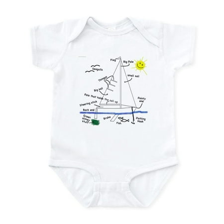 

CafePress - The Well Rigged Infant Bodysuit - Baby Light Bodysuit Size Newborn - 24 Months