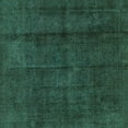 thumbnail image 1 of Ahgly Company Indoor Square Abstract Turquoise Blue Modern Area Rugs, 6' Square, 1 of 4
